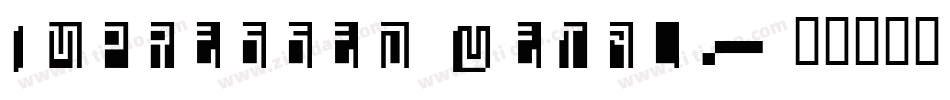 Impressed Metal字体转换
